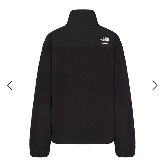 Womens XS Skims x The North Face 1995 RETRO DENALI FLEECE JACKET black onyx - Picture 4 of 4